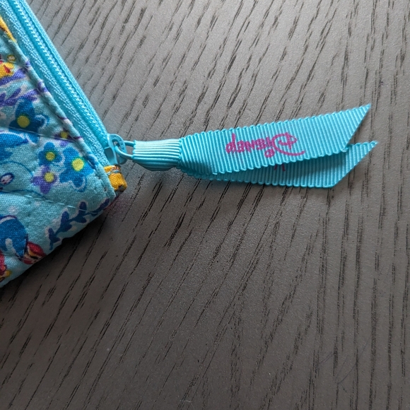 Vera Bradley Disney LIMITED EDITION Zip ID Case ARIEL FLORAL - Picture 5 of 6